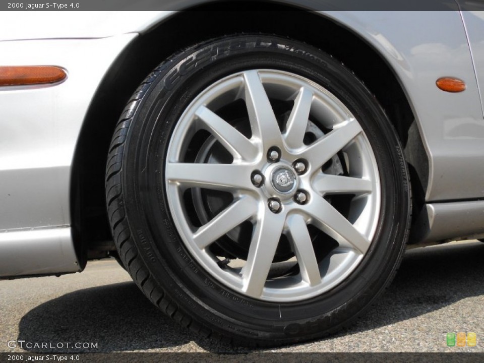 2000 Jaguar S-Type 4.0 Wheel and Tire Photo #53986058