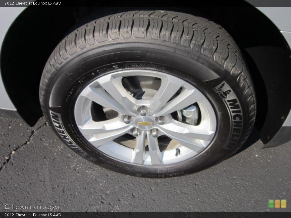 2012 Chevrolet Equinox LS AWD Wheel and Tire Photo #53986840