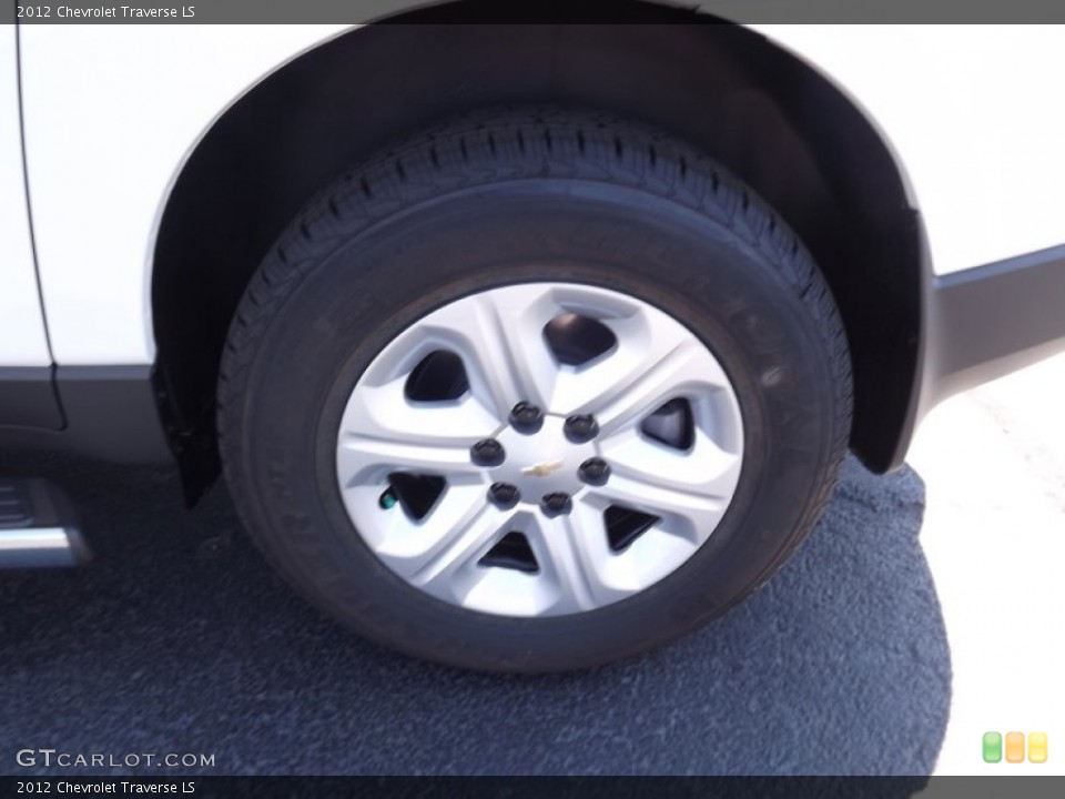 2012 Chevrolet Traverse LS Wheel and Tire Photo #53990201