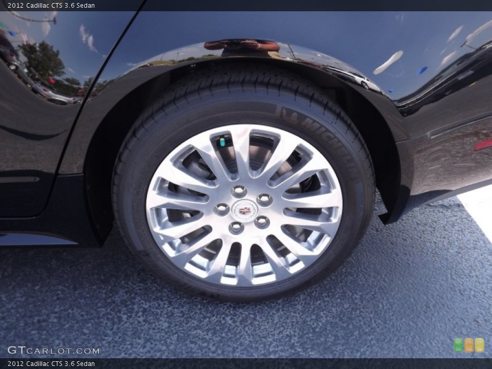 2012 Cadillac CTS 3.6 Sedan Wheel and Tire Photo #53991440