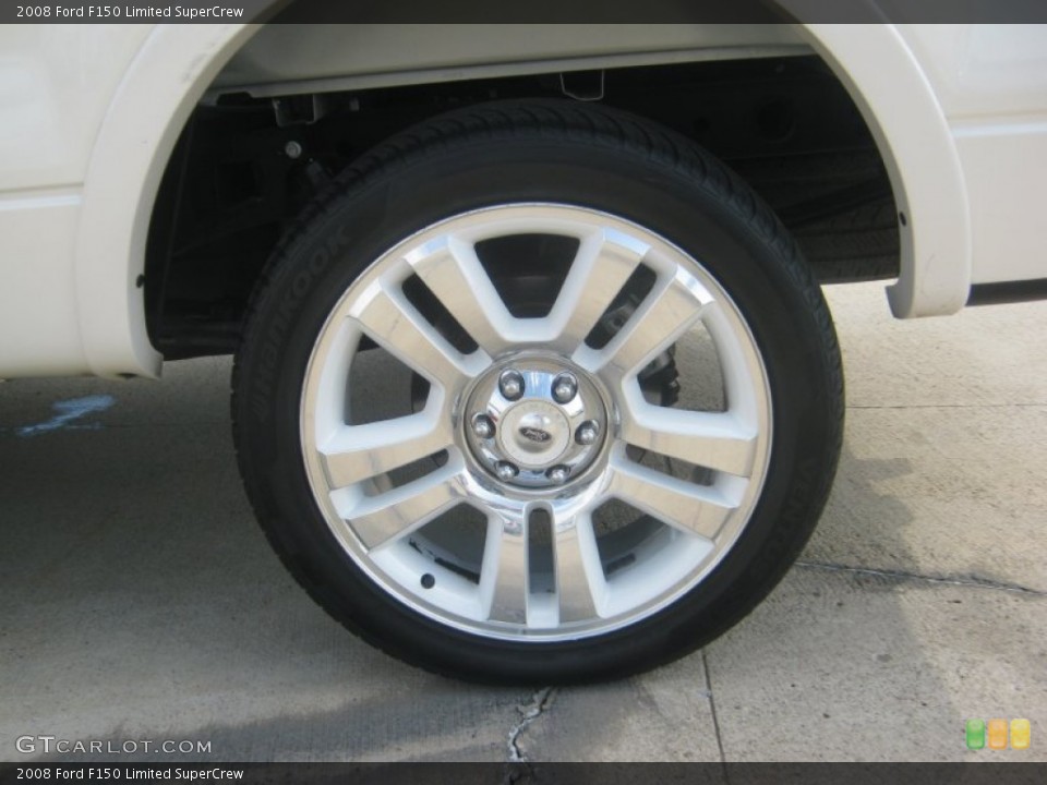 2008 Ford F150 Limited SuperCrew Wheel and Tire Photo #53994515