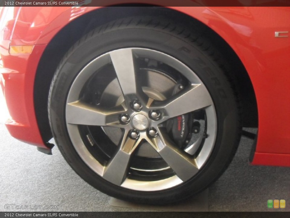 2012 Chevrolet Camaro SS/RS Convertible Wheel and Tire Photo #53997965