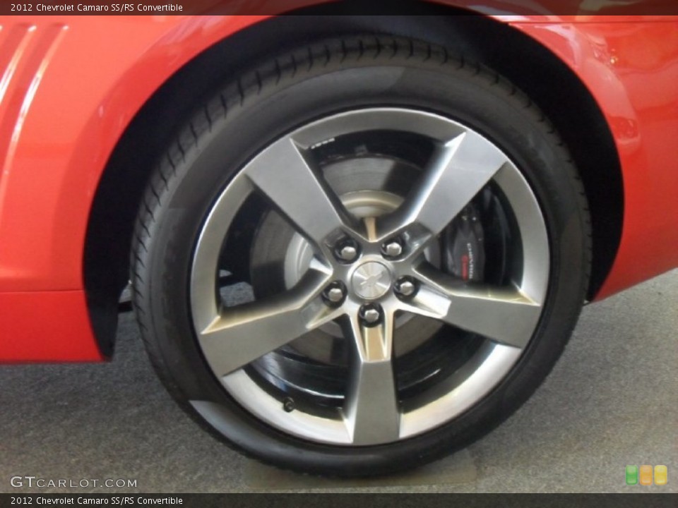 2012 Chevrolet Camaro SS/RS Convertible Wheel and Tire Photo #53997986