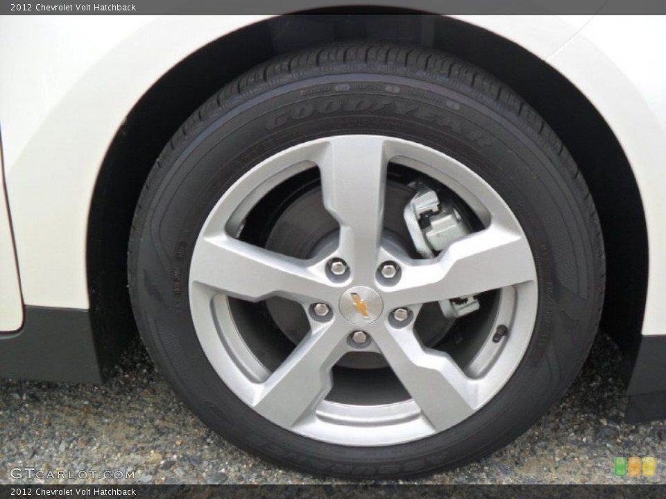 2012 Chevrolet Volt Hatchback Wheel and Tire Photo #53998238