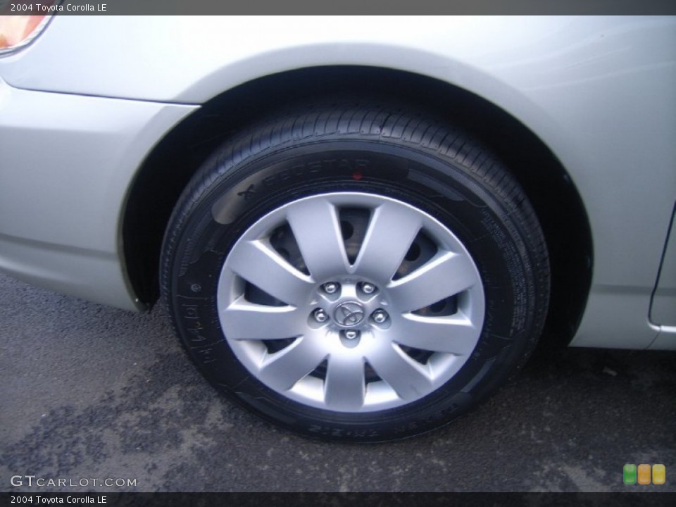 2004 Toyota Corolla LE Wheel and Tire Photo #53999402