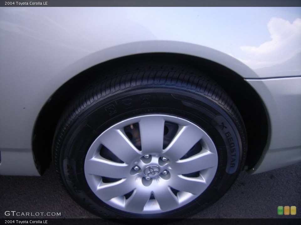 2004 Toyota Corolla LE Wheel and Tire Photo #53999420