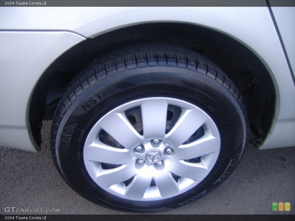 2004 Toyota Corolla LE Wheel and Tire Photo #53999434