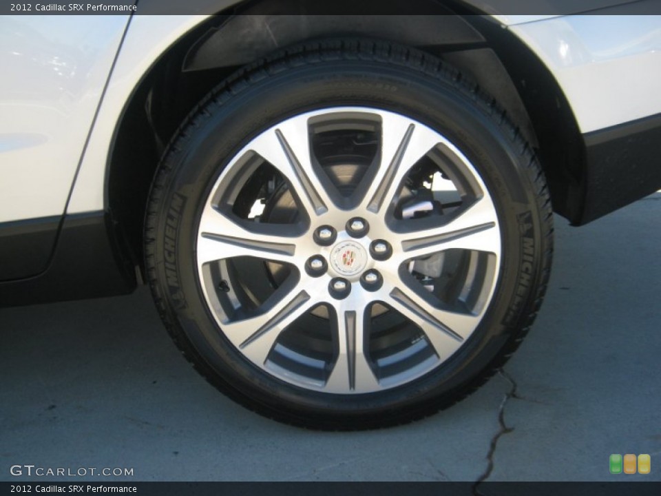 2012 Cadillac SRX Performance Wheel and Tire Photo #54002246