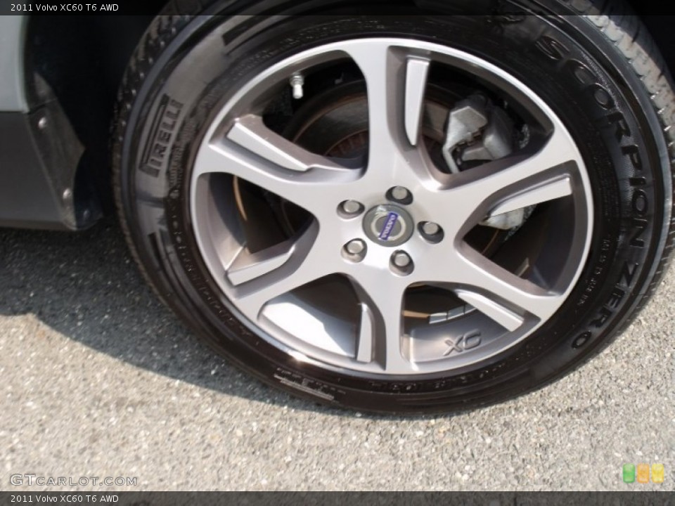 2011 Volvo XC60 T6 AWD Wheel and Tire Photo #54004435