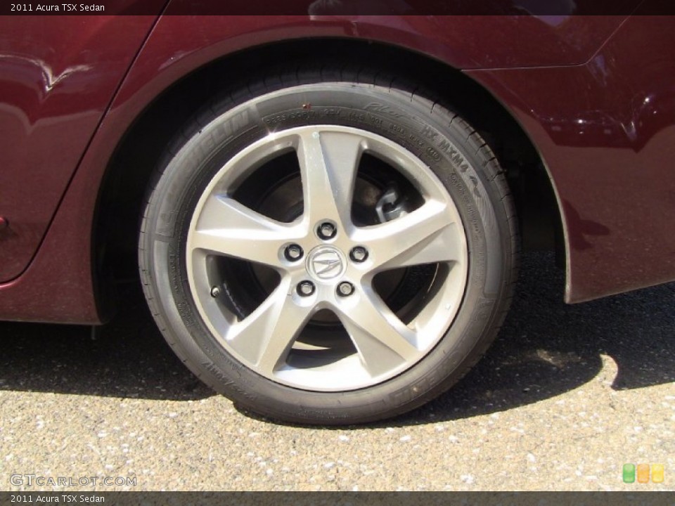 2011 Acura TSX Sedan Wheel and Tire Photo #54010996