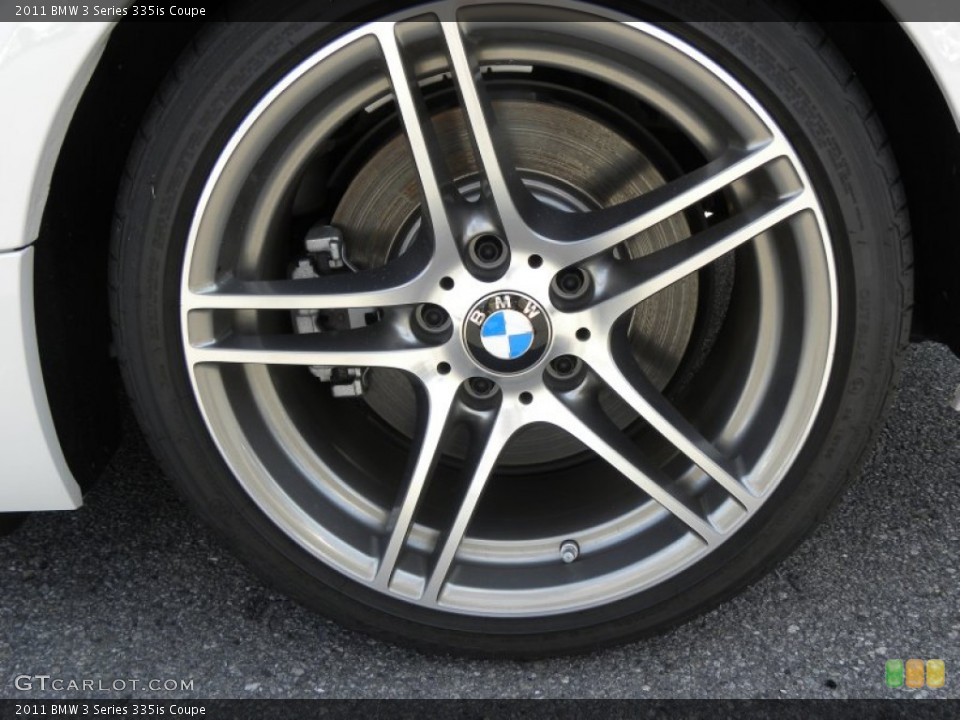 2011 BMW 3 Series 335is Coupe Wheel and Tire Photo #54011035