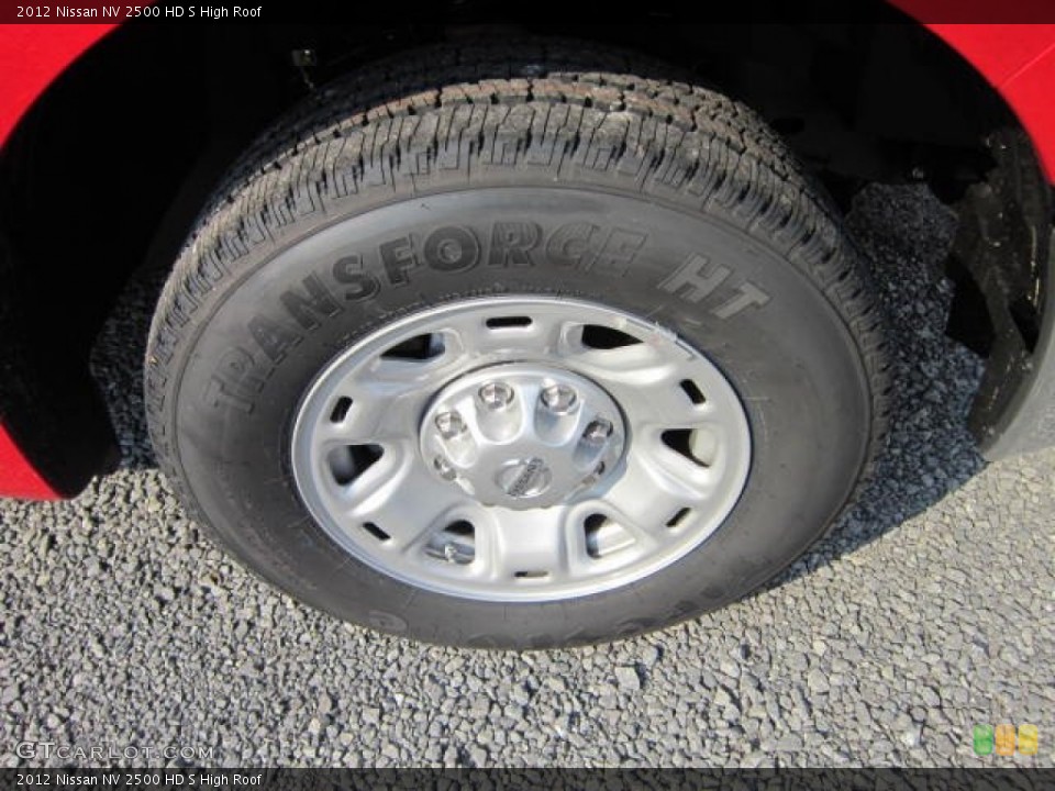 2012 Nissan NV 2500 HD S High Roof Wheel and Tire Photo #54011576