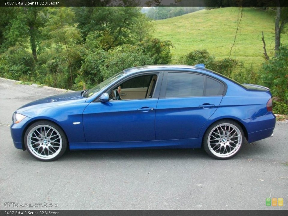 2007 BMW 3 Series Custom Wheel and Tire Photo #54017798