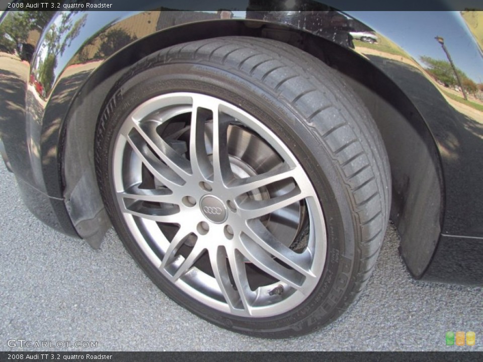 2008 Audi TT 3.2 quattro Roadster Wheel and Tire Photo #54018359
