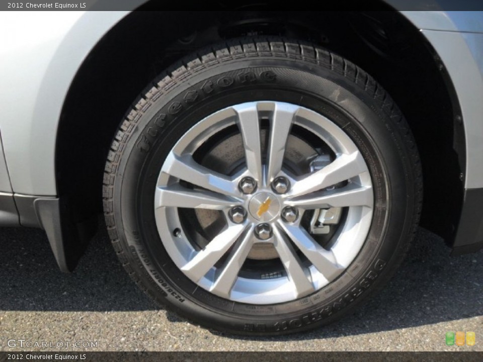 2012 Chevrolet Equinox LS Wheel and Tire Photo #54023624