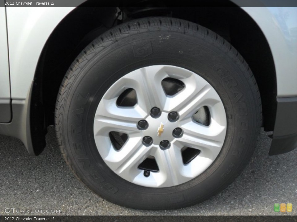 2012 Chevrolet Traverse LS Wheel and Tire Photo #54024062