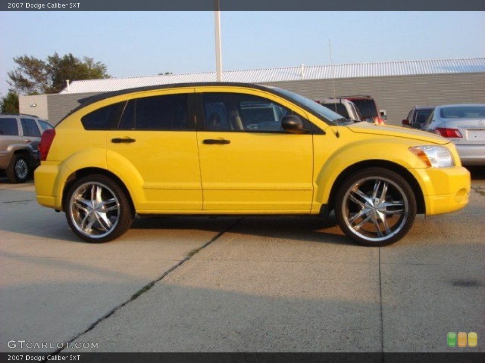 2007 Dodge Caliber Custom Wheel and Tire Photo #54025093