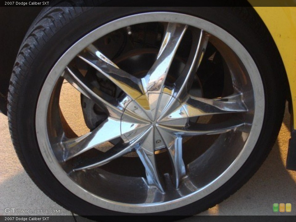 2007 Dodge Caliber Custom Wheel and Tire Photo #54025186