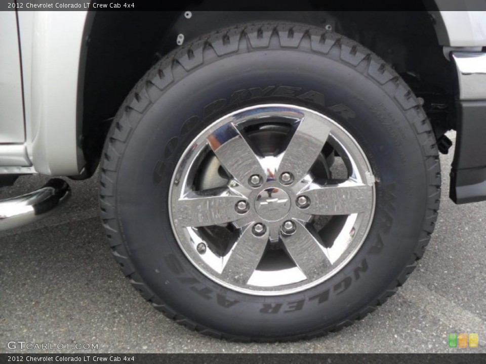 2012 Chevrolet Colorado LT Crew Cab 4x4 Wheel and Tire Photo #54025687