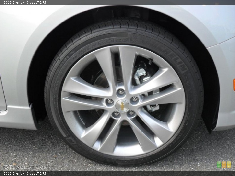 2012 Chevrolet Cruze LTZ/RS Wheel and Tire Photo #54030833
