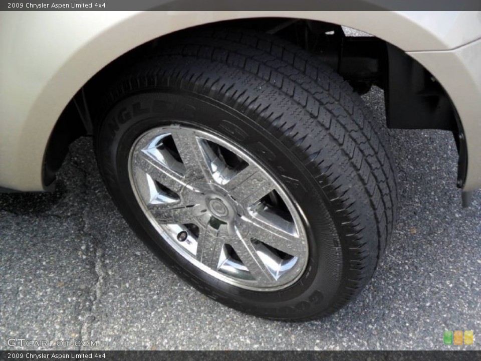 2009 Chrysler Aspen Limited 4x4 Wheel and Tire Photo #54033362