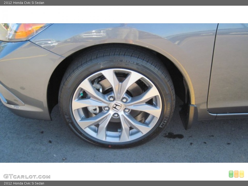 2012 Honda Civic Si Sedan Wheel and Tire Photo #54040620
