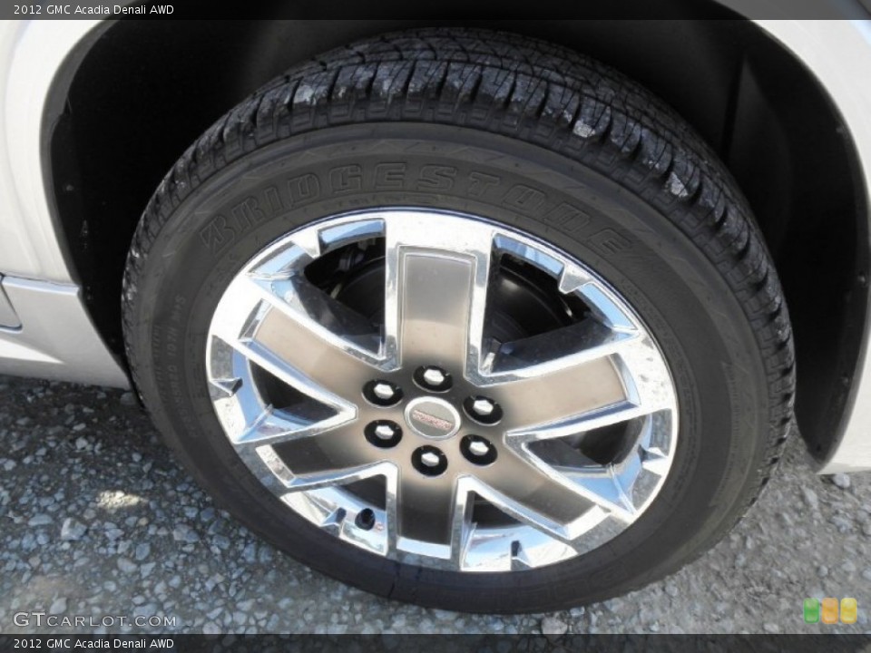 2012 GMC Acadia Denali AWD Wheel and Tire Photo #54041525