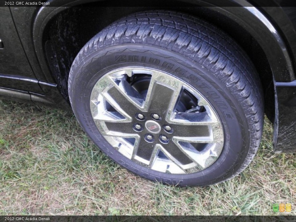 2012 GMC Acadia Denali Wheel and Tire Photo #54044159