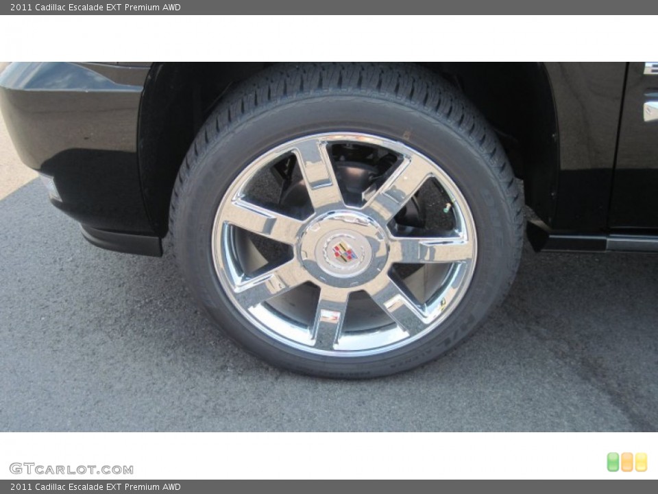 2011 Cadillac Escalade EXT Premium AWD Wheel and Tire Photo #54049155