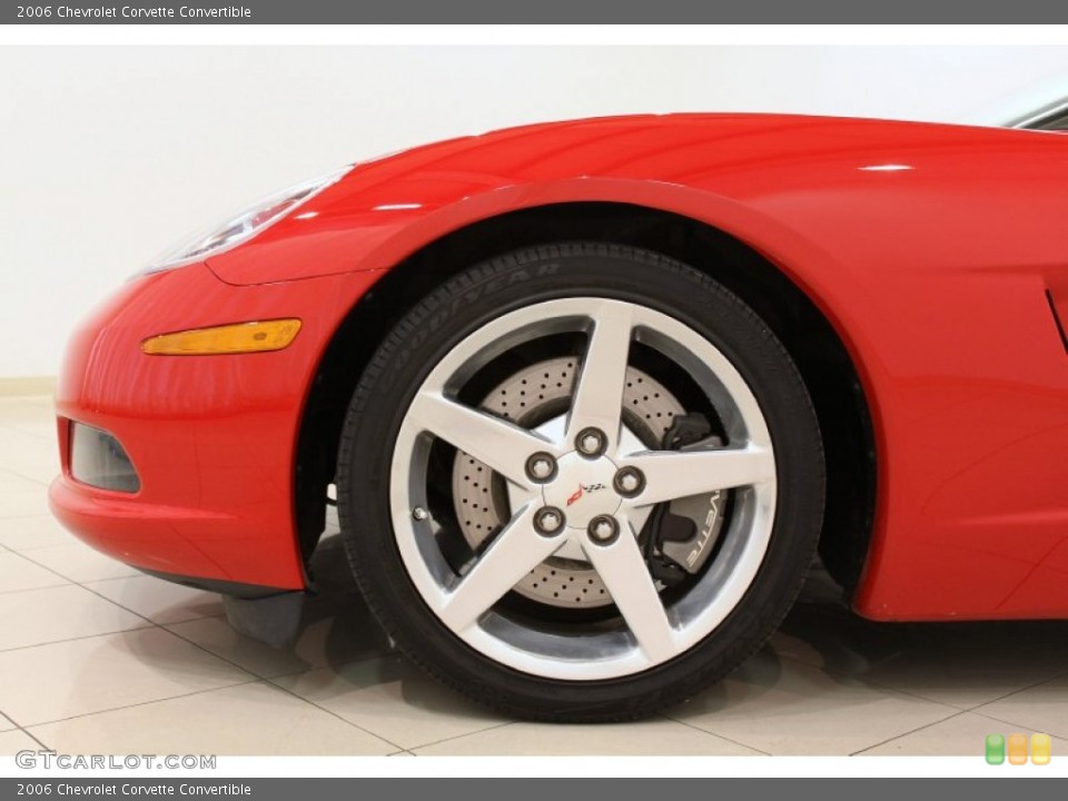 2006 Chevrolet Corvette Convertible Wheel and Tire Photo #54049769
