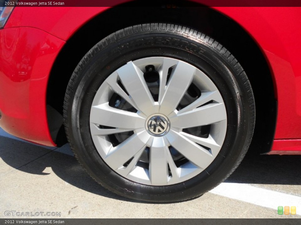 2012 Volkswagen Jetta SE Sedan Wheel and Tire Photo #54052591