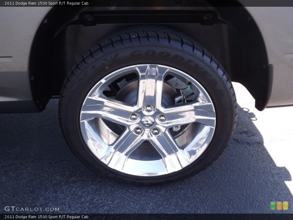 2011 Dodge Ram 1500 Sport R/T Regular Cab Wheel and Tire Photo #54052816