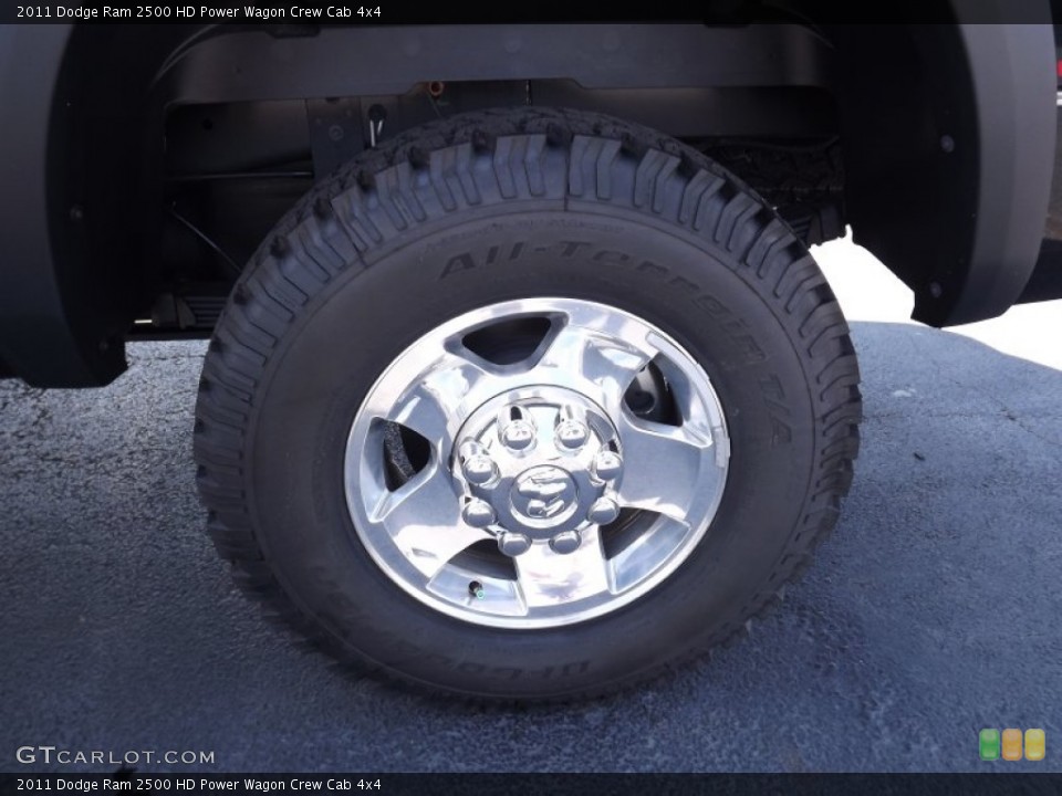 2011 Dodge Ram 2500 HD Power Wagon Crew Cab 4x4 Wheel and Tire Photo #54052973