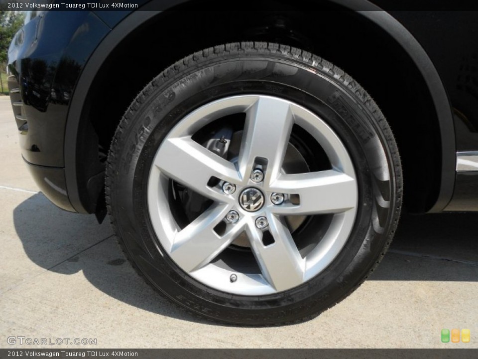 2012 Volkswagen Touareg TDI Lux 4XMotion Wheel and Tire Photo #54053405