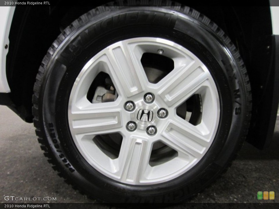 2010 Honda Ridgeline RTL Wheel and Tire Photo #54056381