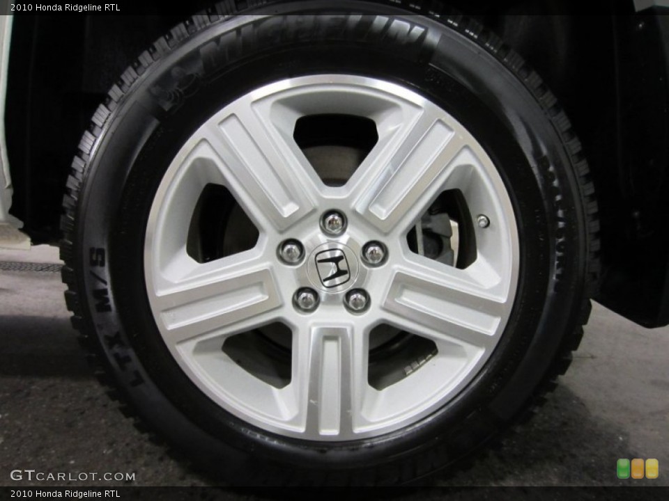 2010 Honda Ridgeline RTL Wheel and Tire Photo #54056390