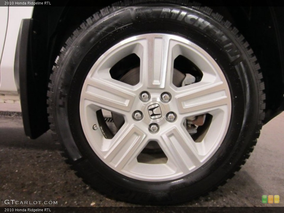 2010 Honda Ridgeline RTL Wheel and Tire Photo #54056494