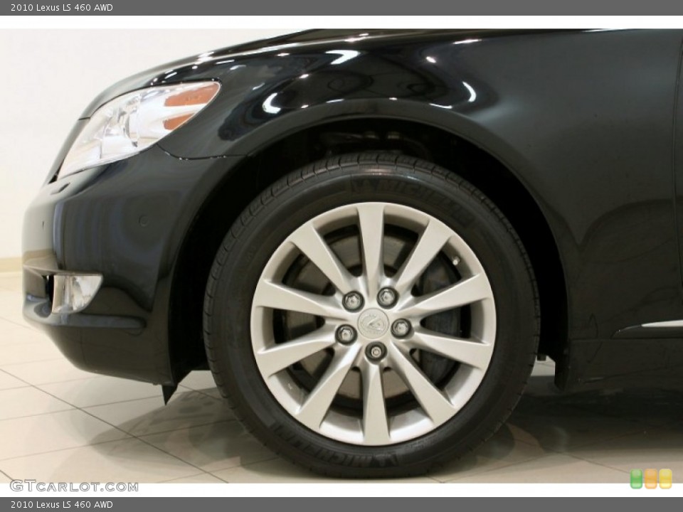 2010 Lexus LS 460 AWD Wheel and Tire Photo #54056887