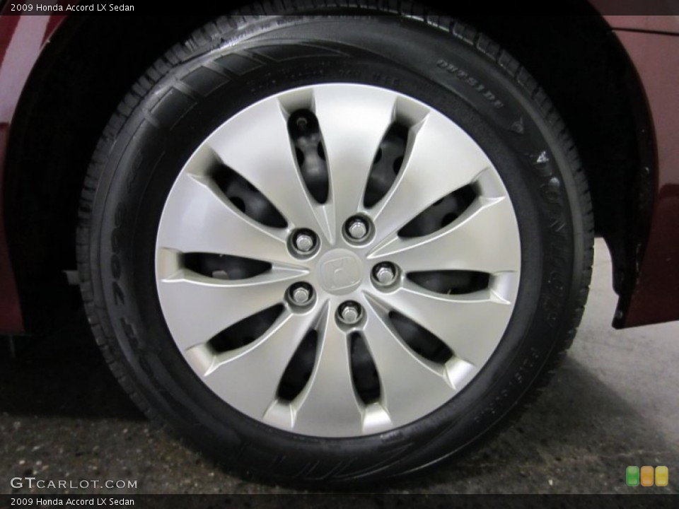 2009 Honda Accord LX Sedan Wheel and Tire Photo #54057601