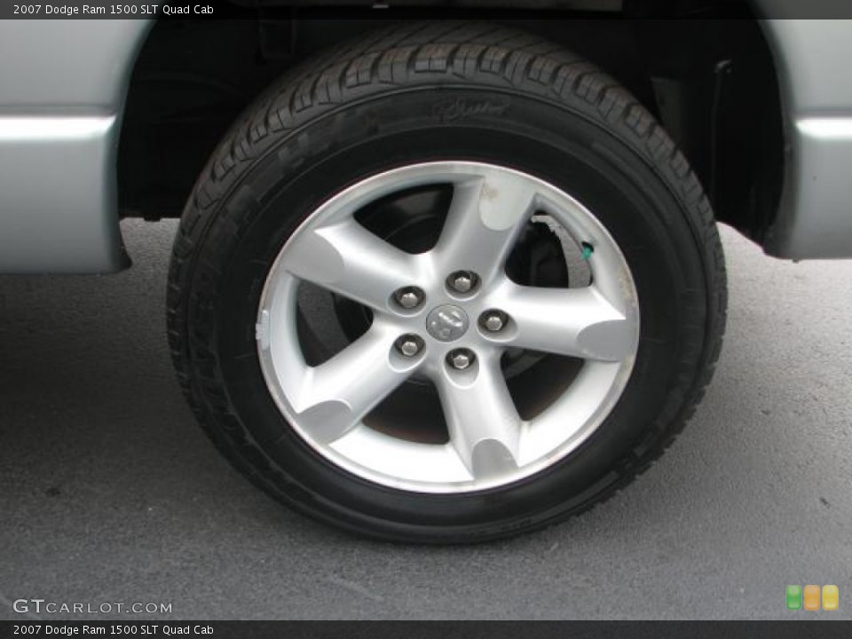 2007 Dodge Ram 1500 SLT Quad Cab Wheel and Tire Photo #54057771