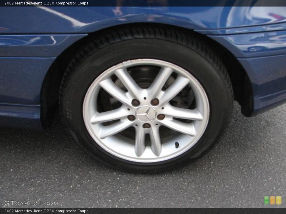 2002 Mercedes-Benz C 230 Kompressor Coupe Wheel and Tire Photo #54058343