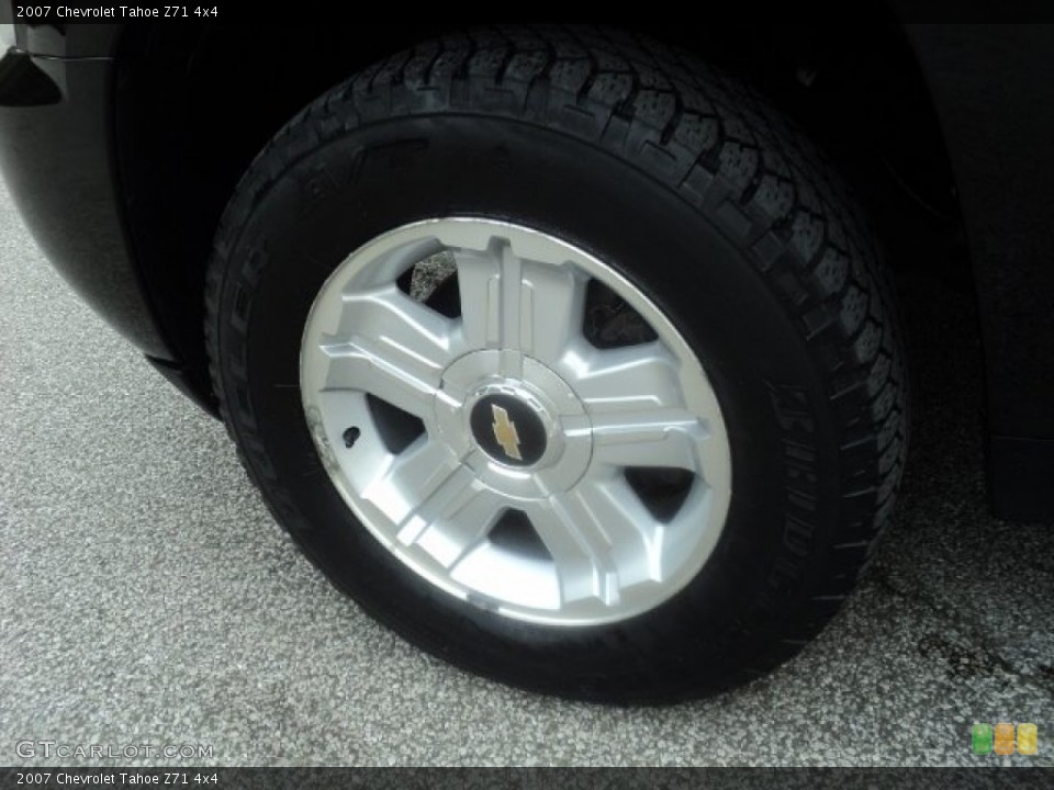 2007 Chevrolet Tahoe Z71 4x4 Wheel and Tire Photo #54058430