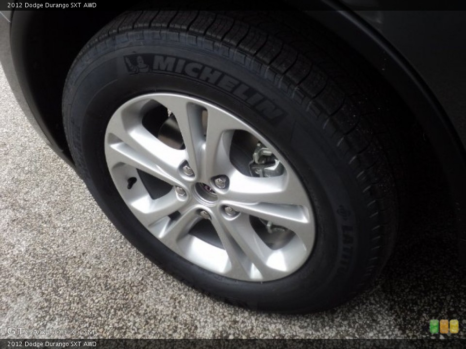 2012 Dodge Durango SXT AWD Wheel and Tire Photo #54059642