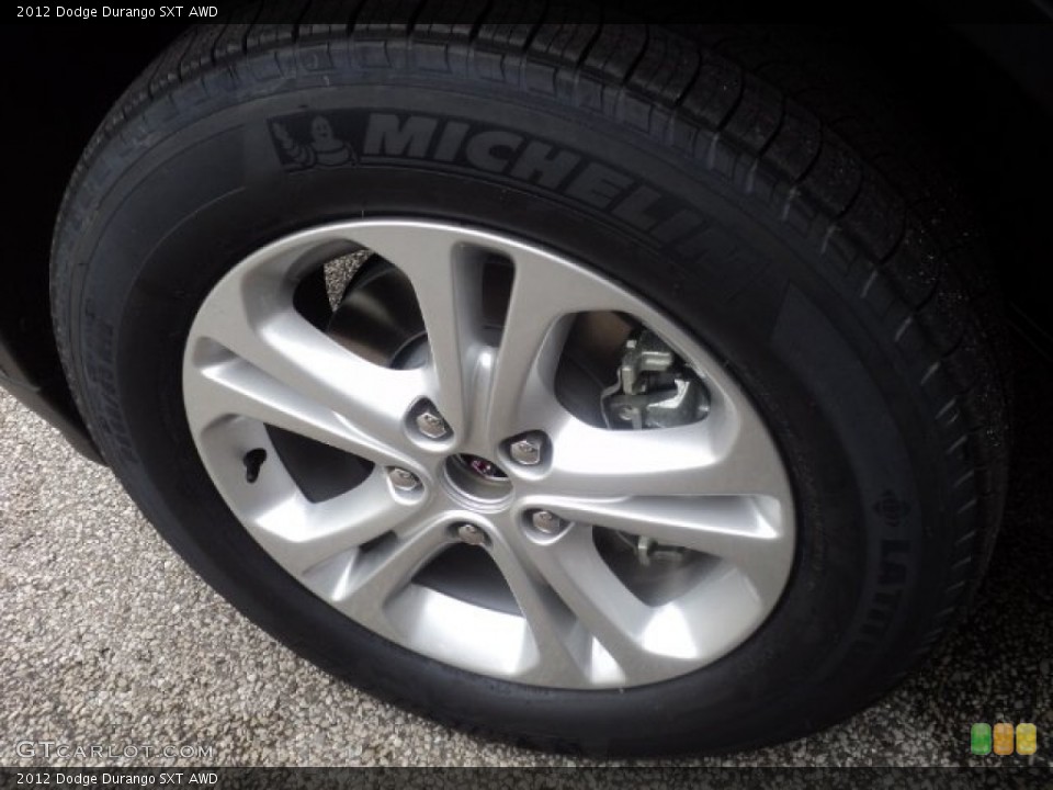 2012 Dodge Durango SXT AWD Wheel and Tire Photo #54059705