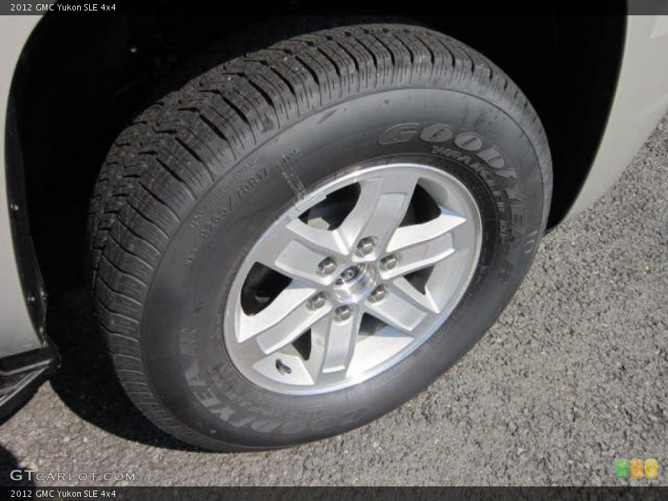 2012 GMC Yukon SLE 4x4 Wheel and Tire Photo #54064325