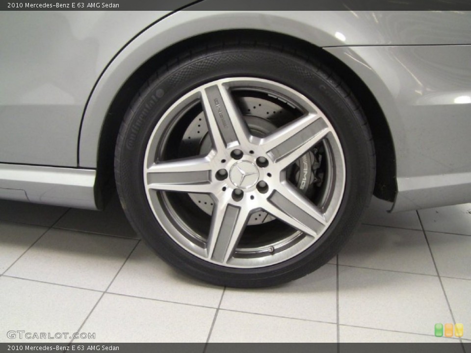 2010 Mercedes-Benz E 63 AMG Sedan Wheel and Tire Photo #54065501