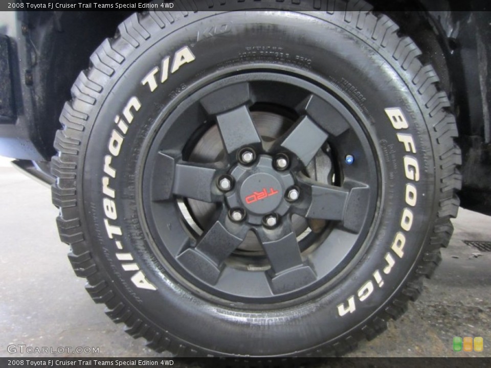 2008 Toyota FJ Cruiser Trail Teams Special Edition 4WD Wheel and Tire Photo #54067263