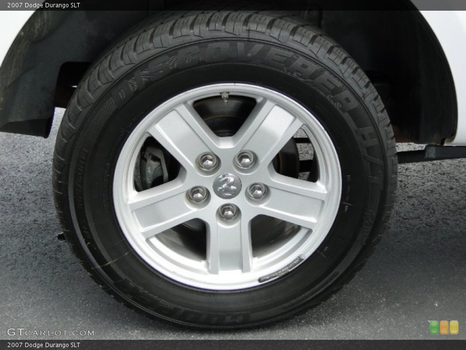 2007 Dodge Durango SLT Wheel and Tire Photo #54075913