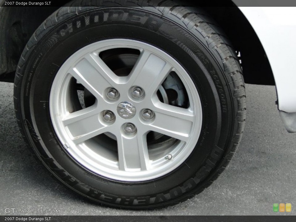 2007 Dodge Durango SLT Wheel and Tire Photo #54075924