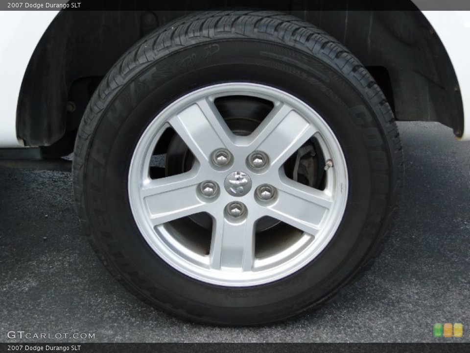 2007 Dodge Durango SLT Wheel and Tire Photo #54075942